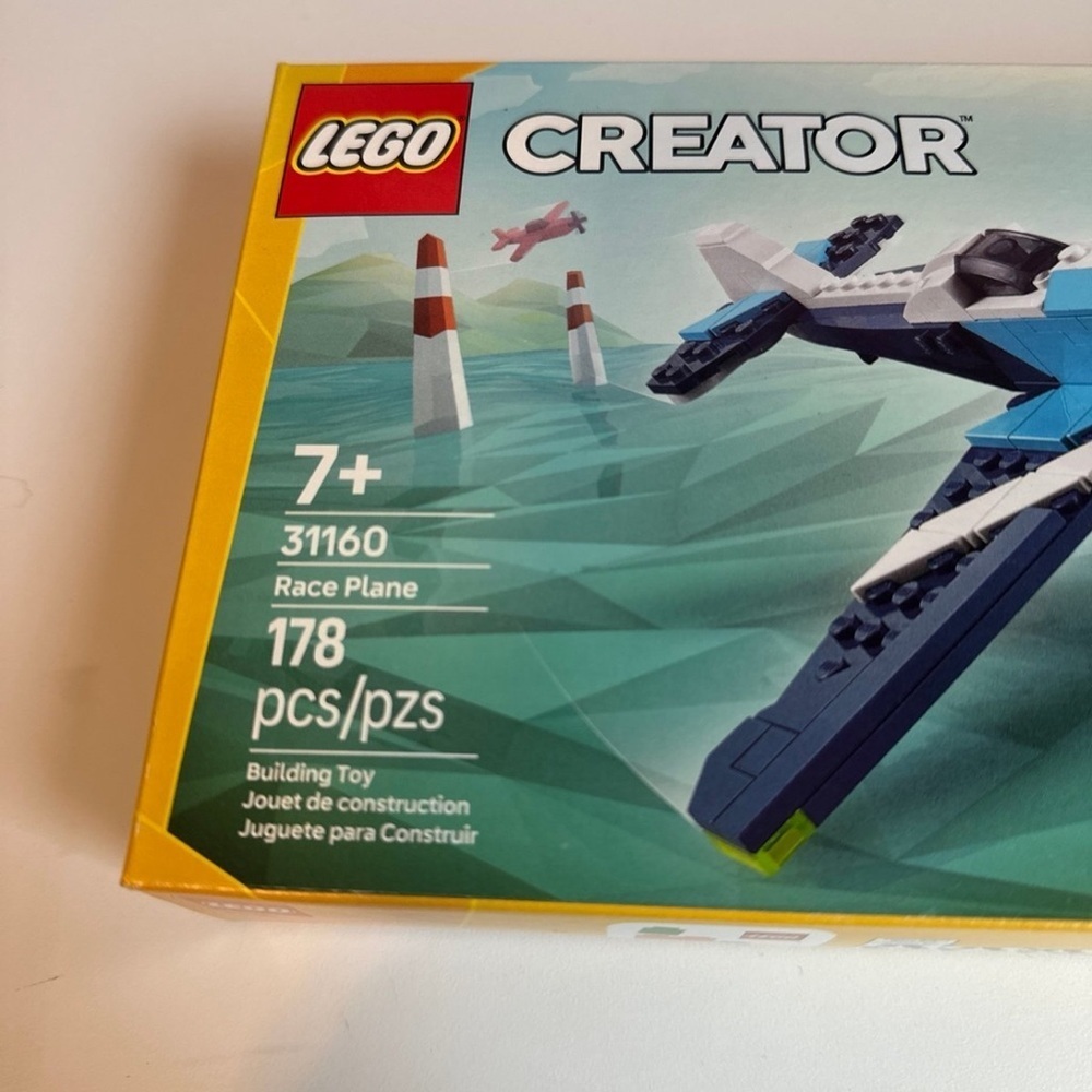 LEGO Creator 3 in 1 Aircraft Race Plane Toy - Building Toy Set 31160 178 Pieces - Picture 3 of 6